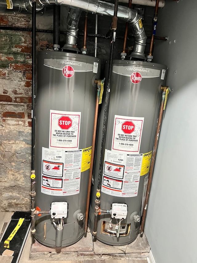 utilities with water heater