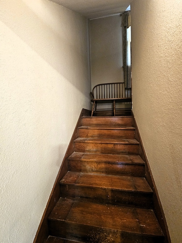 view of staircase