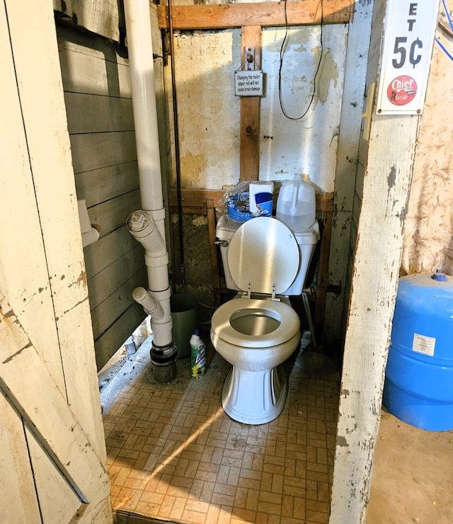 bathroom with toilet