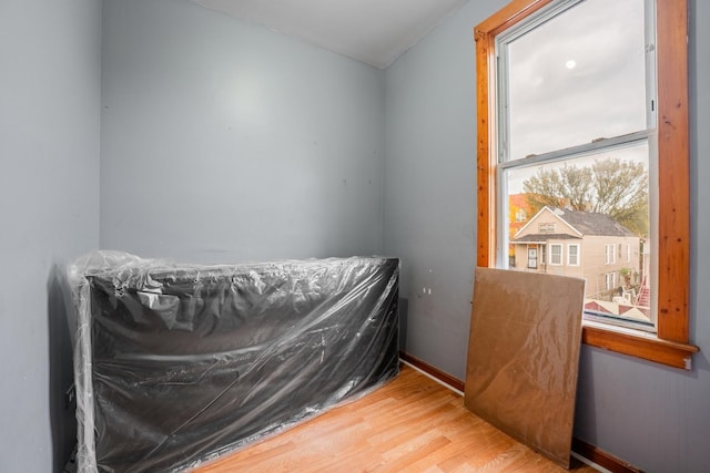 5338 S Wood St, Chicago, IL 60609 - bedroom with wood finished floors and baseboards