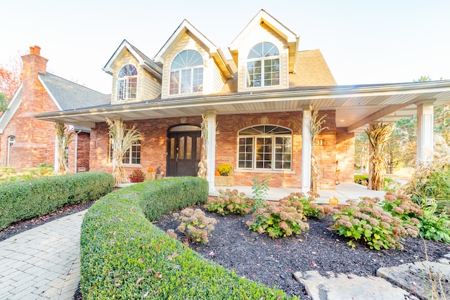 view of front of house featuring a porch