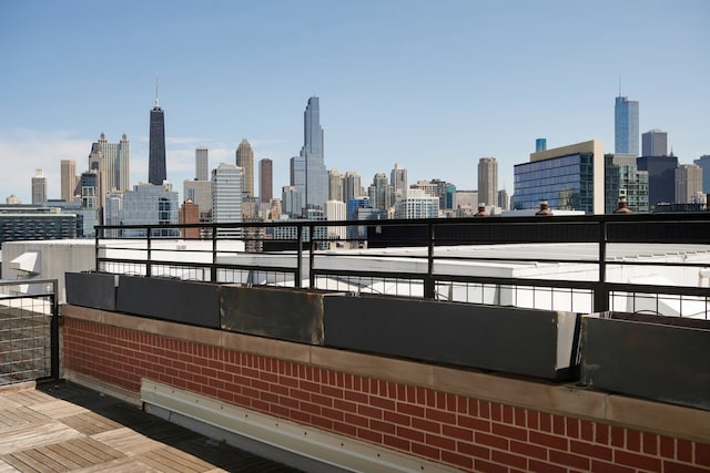 view of patio / terrace featuring a balcony