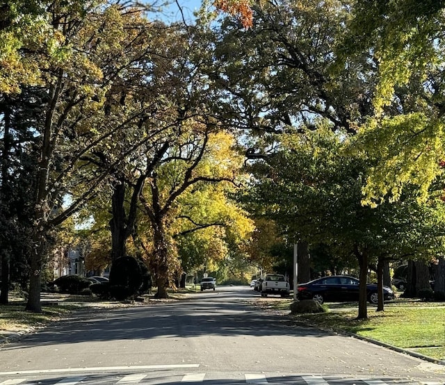 view of street