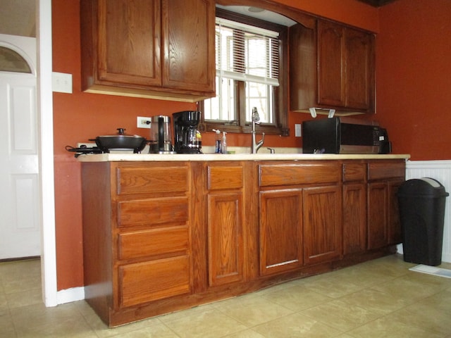 kitchen featuring sink