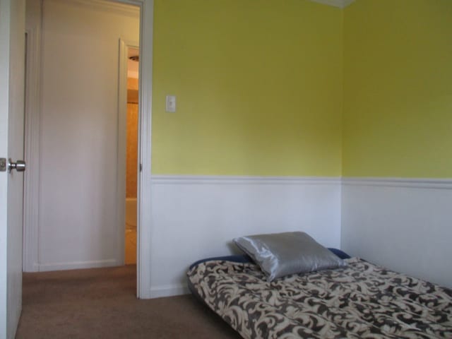 bedroom featuring carpet floors