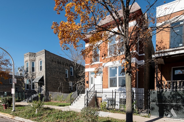 view of townhome / multi-family property