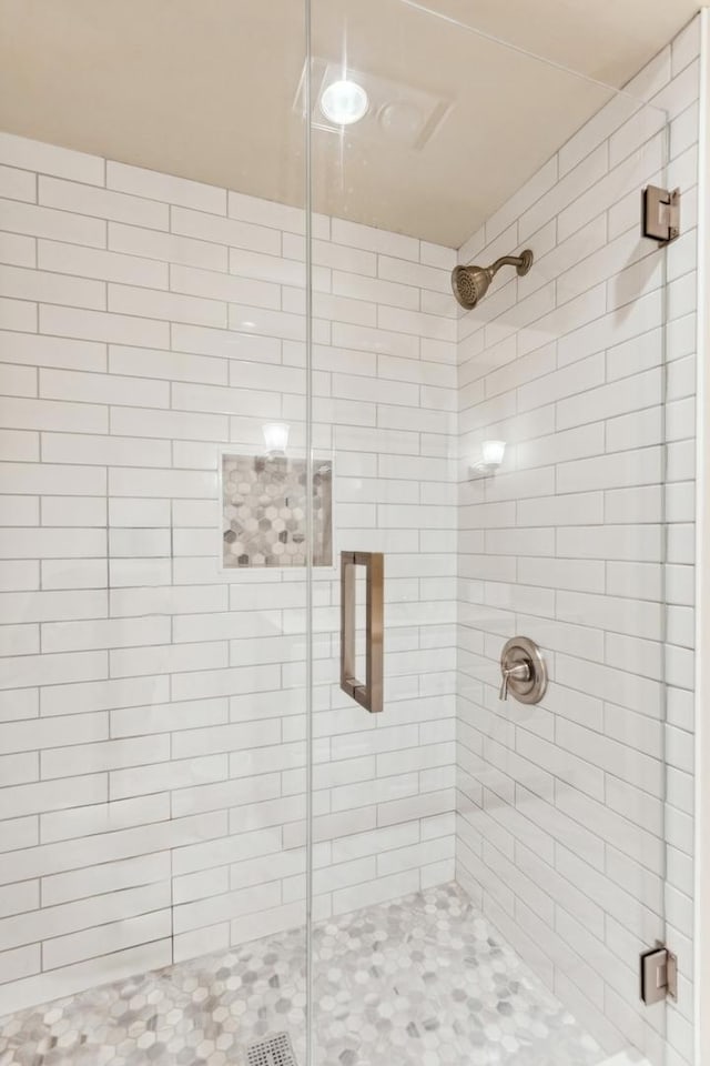 27 N Tower Rd Unit 27, Oak Brook, IL 60523 - full bathroom featuring a stall shower