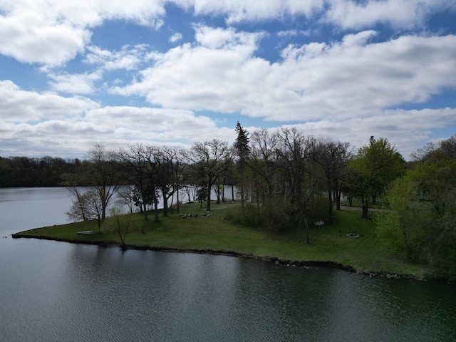 property view of water