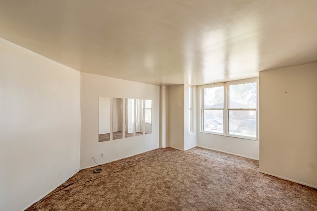 spare room featuring carpet flooring