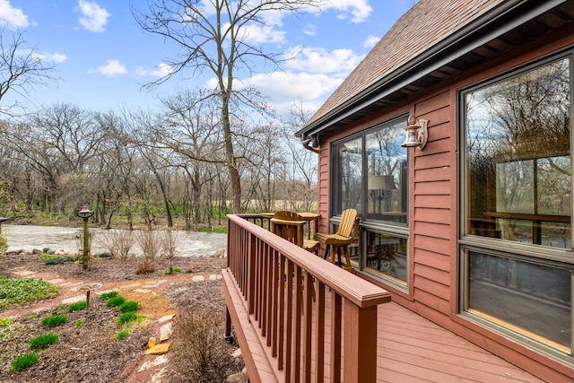 view of deck