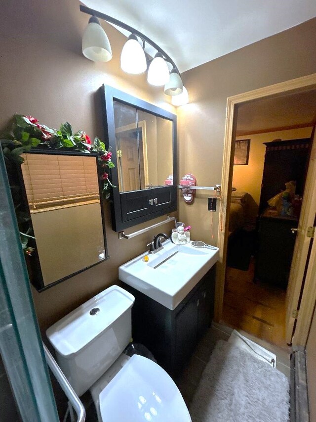 16409 Craig Dr, Oak Forest, IL 60452 - bathroom featuring vanity and toilet