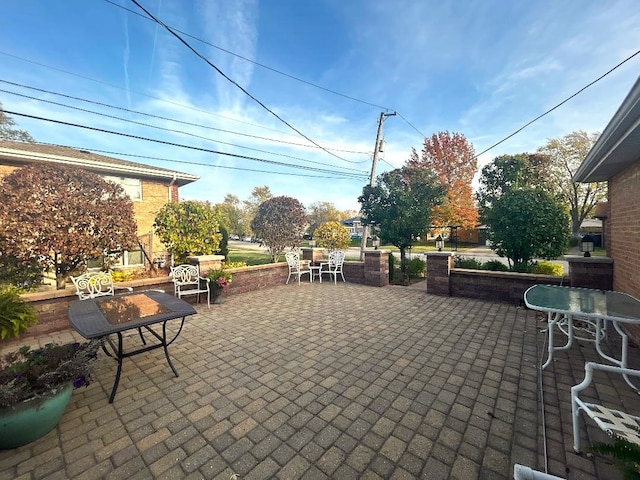 view of patio