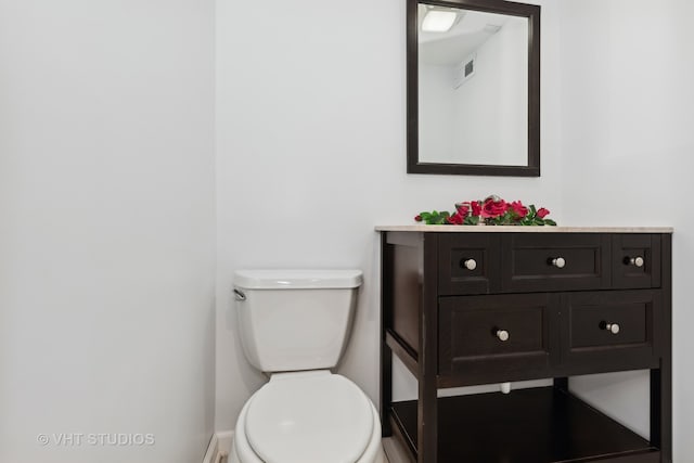 bathroom with toilet