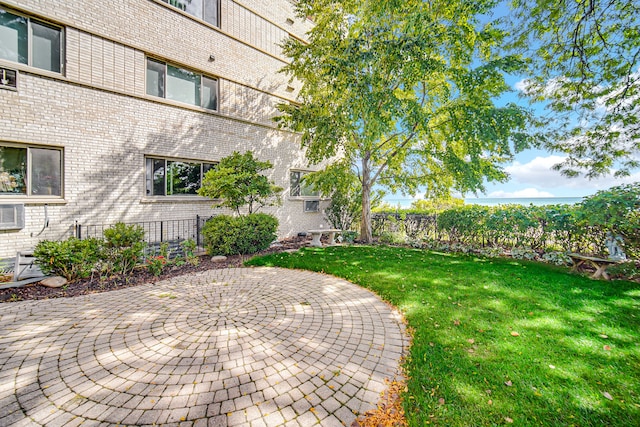 exterior space with a patio area