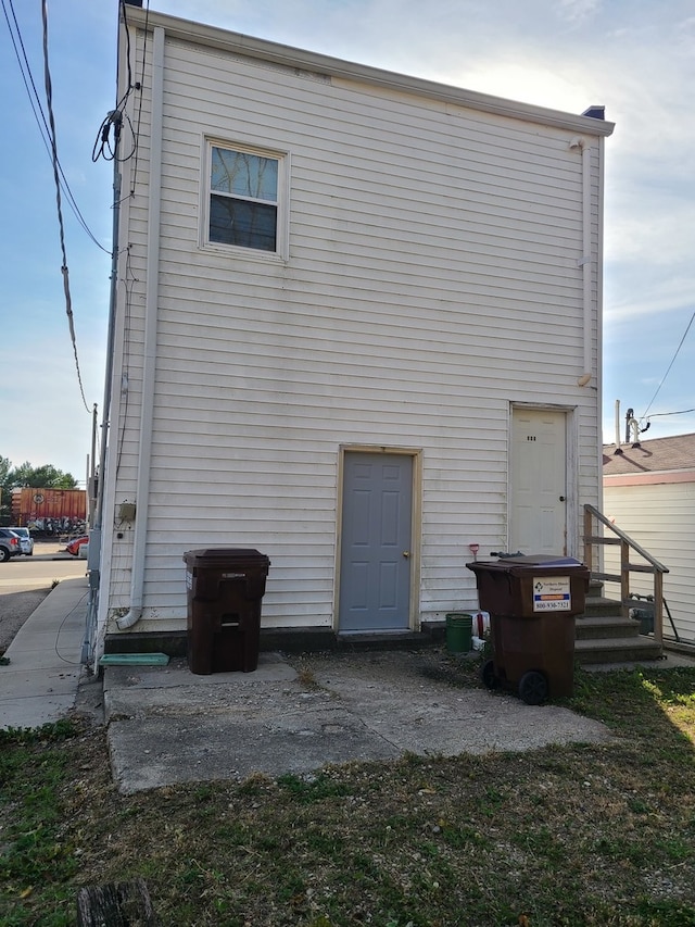 view of rear view of house
