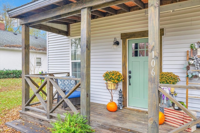 view of property entrance