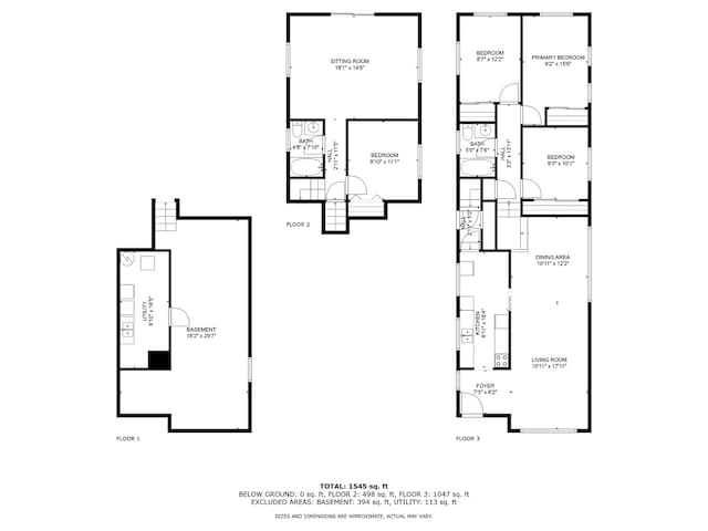 8916 S Eggleston Ave, Chicago, IL 60620 - room layout