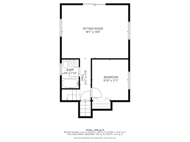8916 S Eggleston Ave, Chicago, IL 60620 - room layout