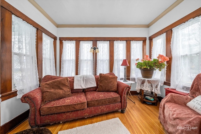 sunroom / solarium with plenty of natural light