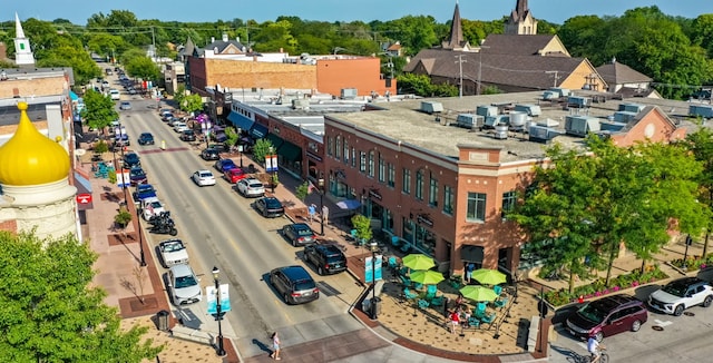 bird's eye view