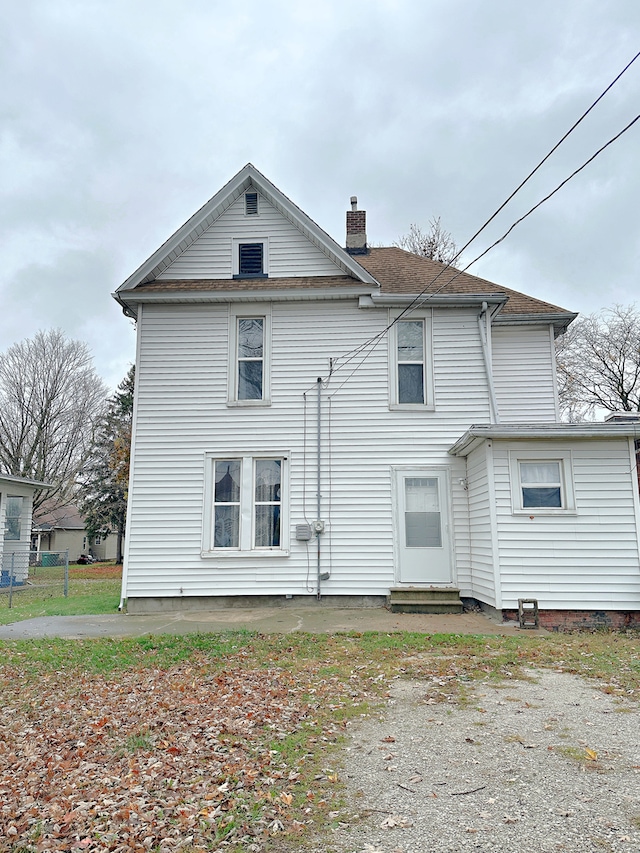 view of back of house