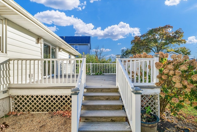 view of deck