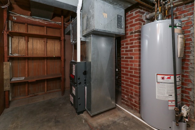 utilities with gas water heater