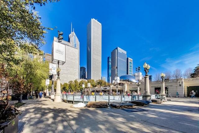 view of property with a view of city