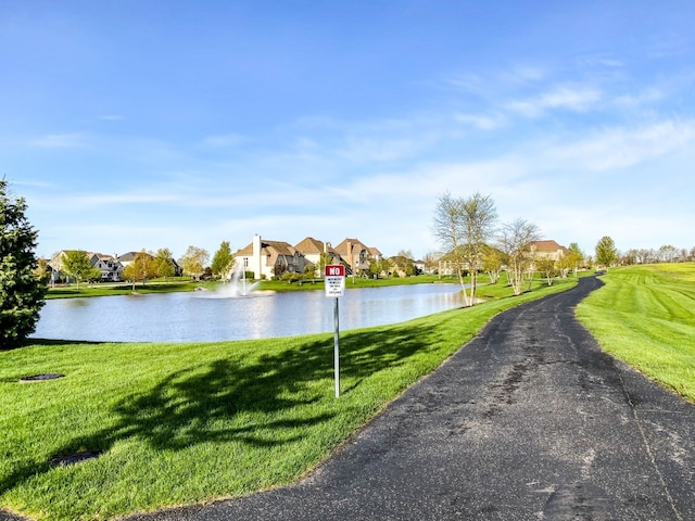 12205 Sinclair Dr, Plainfield, IL 60585 - water view with nearby suburban area