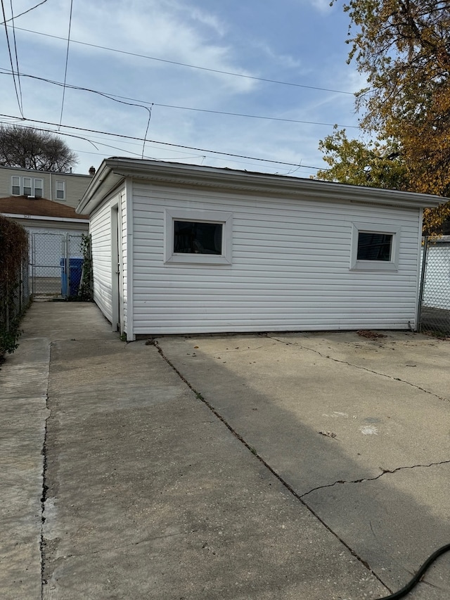 exterior space with a patio area