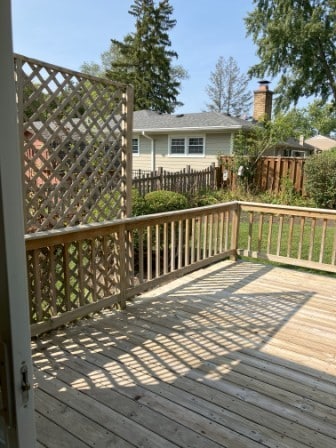 view of deck