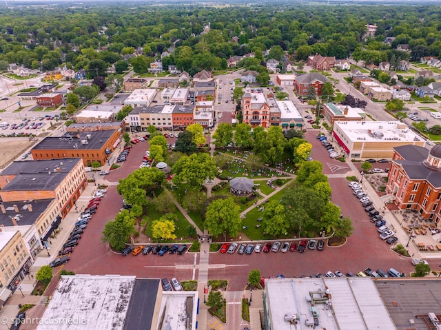 bird's eye view