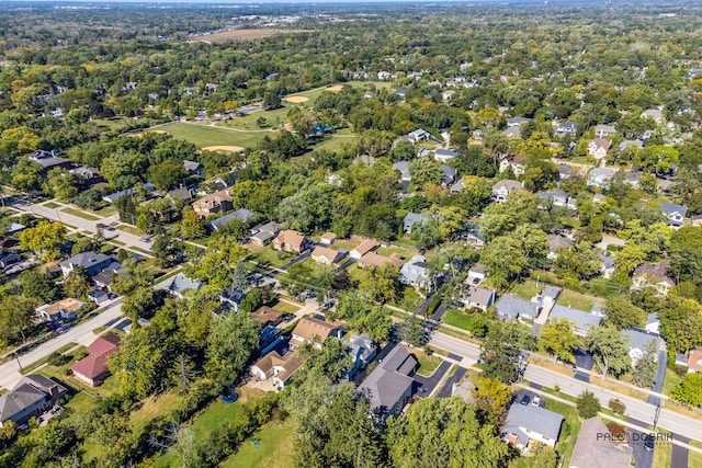 aerial view