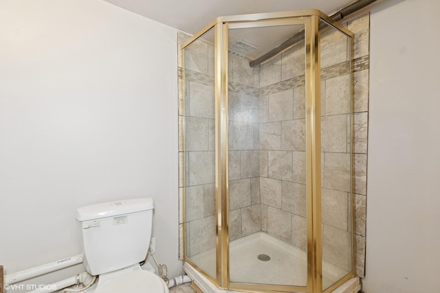 1242 E 98th St, Chicago, IL 60628 - bathroom with toilet and a stall shower