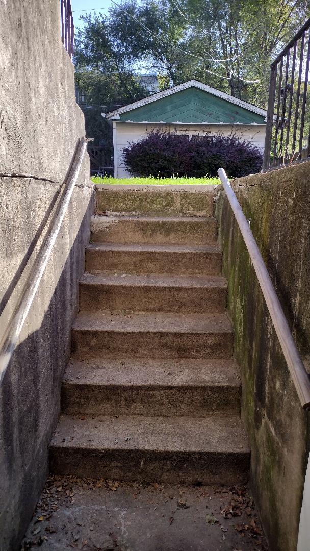 view of stairs