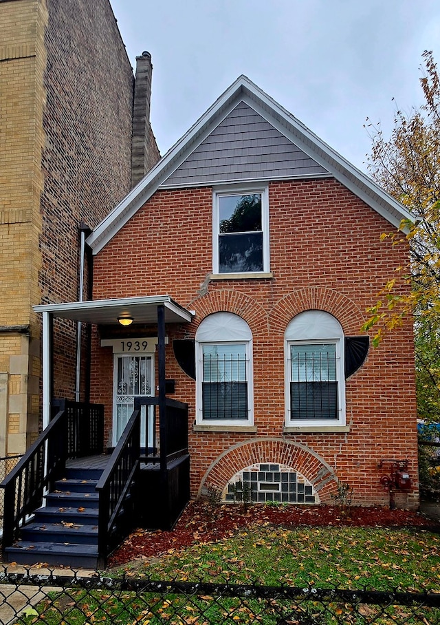 view of rear view of property