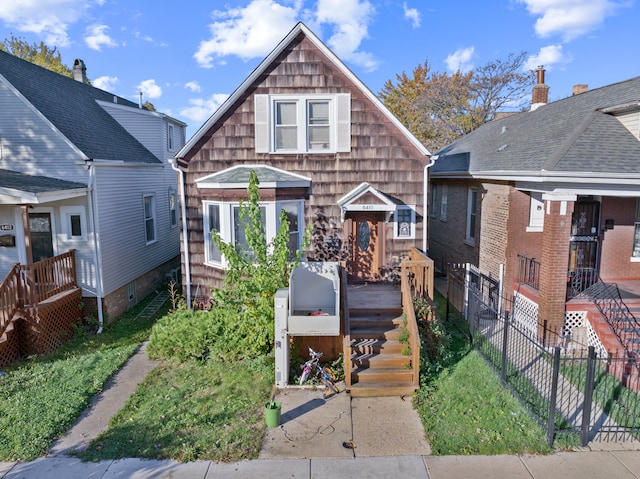 view of bungalow