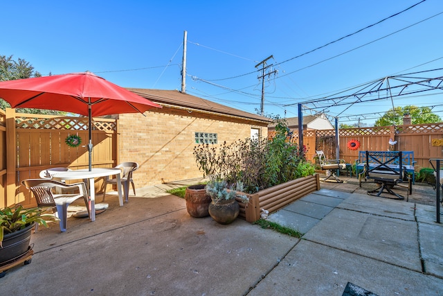 view of patio / terrace