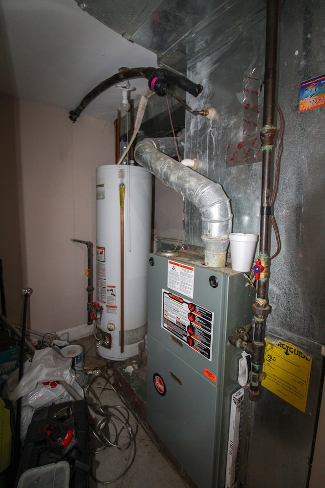 utilities with water heater