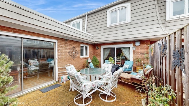 704 Lorraine Cir, Highland Park, IL 60035 - view of patio featuring outdoor dining space