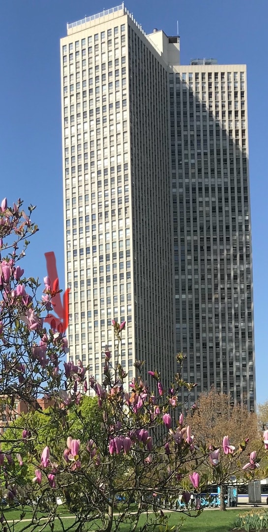 view of property featuring central air condition unit