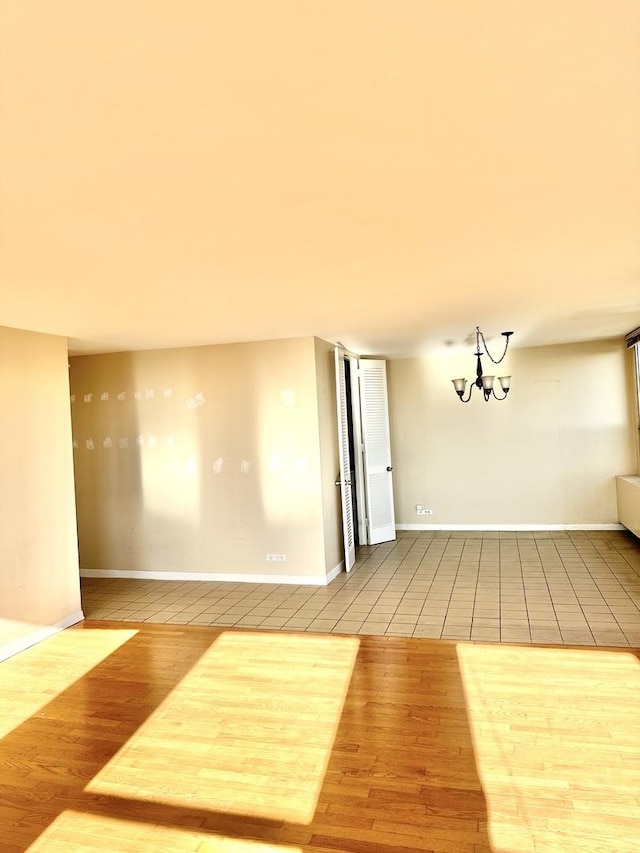 2626 N Lakeview Ave Unit 1503, Chicago, IL 60614 - empty room with wood finished floors and baseboards