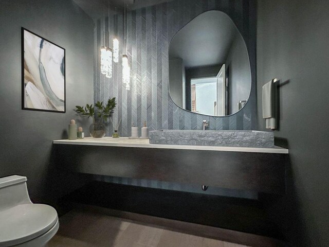 5S504 Radcliff Rd, Naperville, IL 60563 - bathroom featuring vanity and toilet