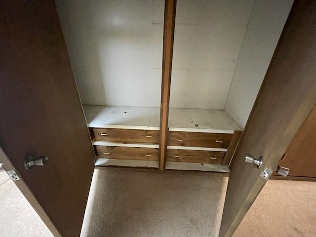 view of closet