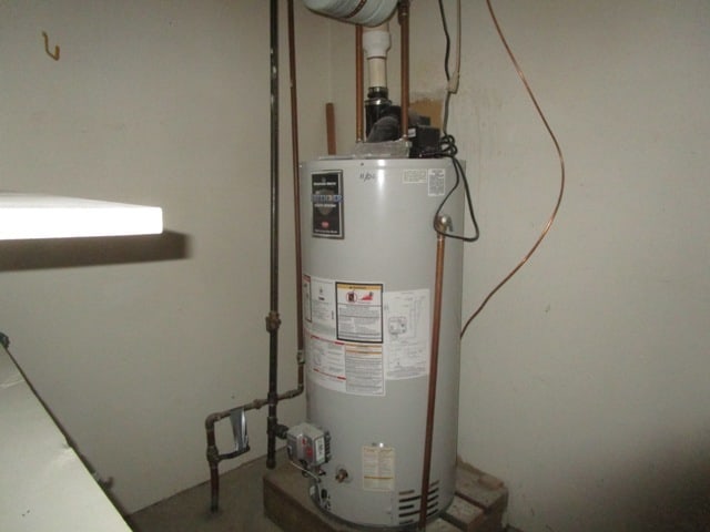 utilities with gas water heater