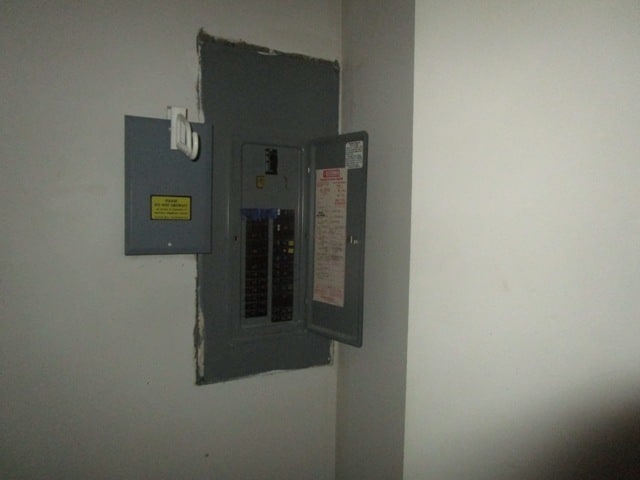 utilities featuring electric panel