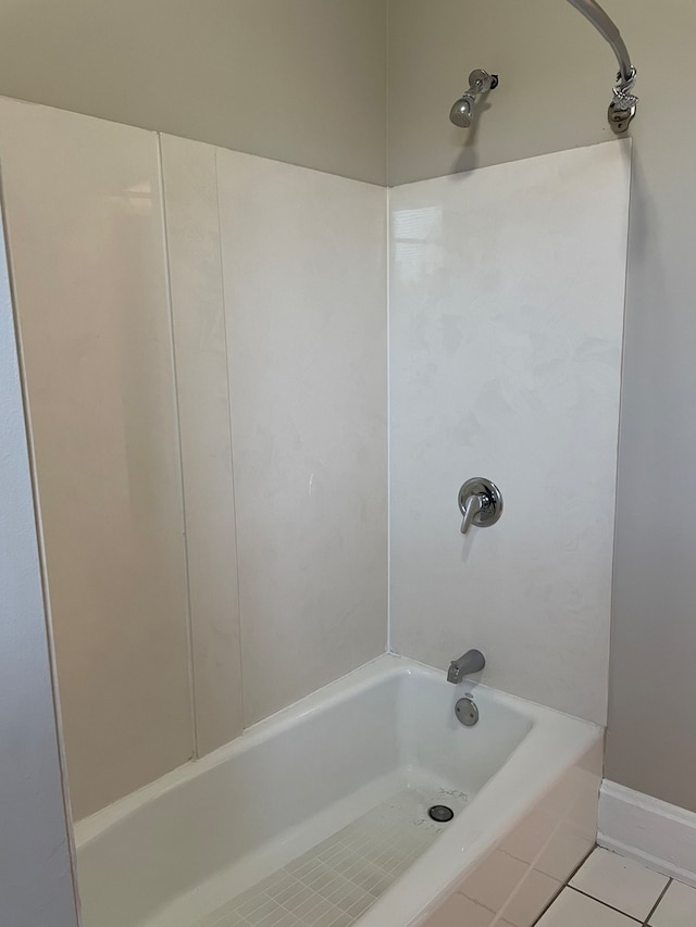 bathroom featuring tile patterned flooring