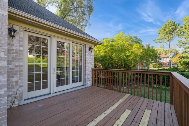 view of deck