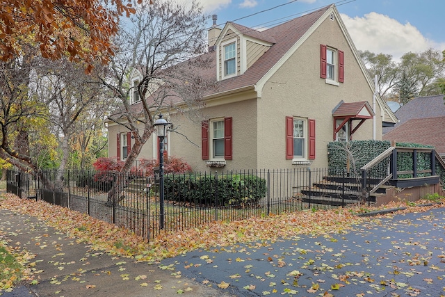 view of home's exterior