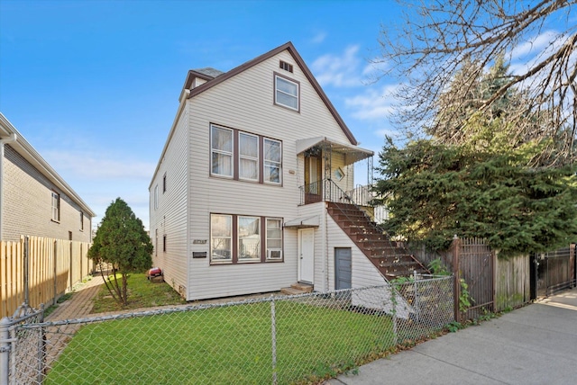 2425 W 46th Pl, Chicago, IL 60632 - view of front of home with stairway